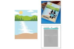 Lakeside Memories Layered Stencil by Allison Frazier