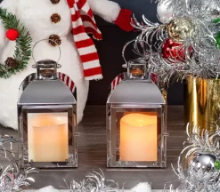 Lantern – Shiny Gun Metal Color