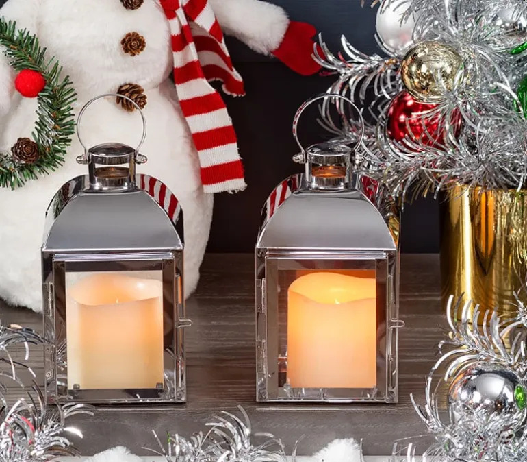 Lantern – Shiny Gun Metal Color