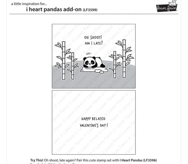 Lawn Fawn Die – Bamboo Forest Backdrop Portrait