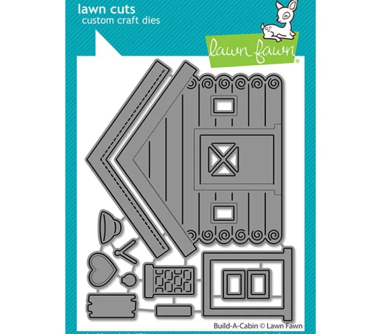 Lawn Fawn Die – Build-A-Cabin