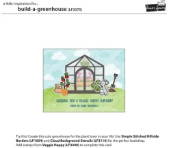 Lawn Fawn Die – Build a Greenhouse