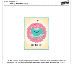 Lawn Fawn Die – Doily Hearts