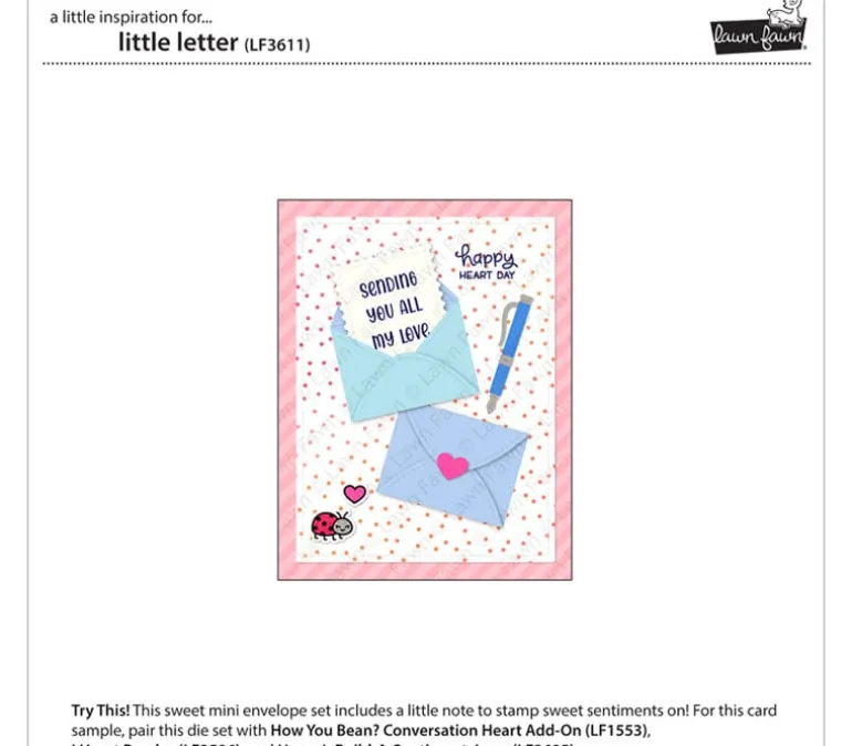 Lawn Fawn Die – Doily Hearts