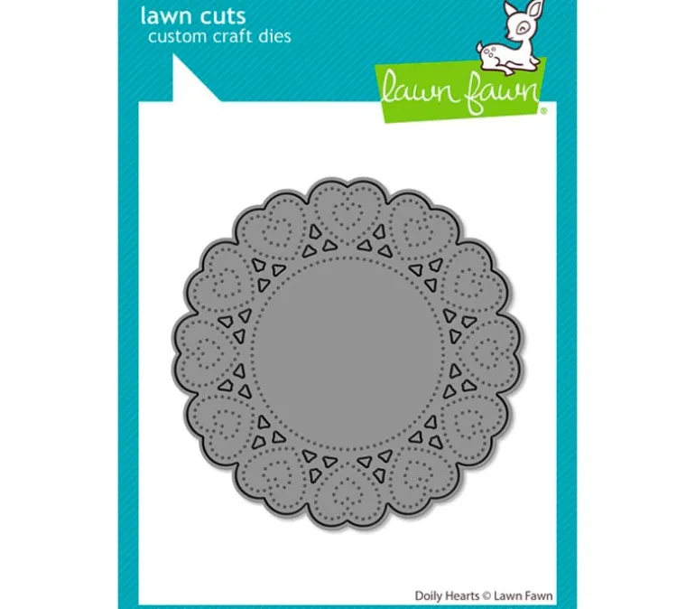 Lawn Fawn Die – Doily Hearts