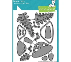 Lawn Fawn Die – Happy Mushrooms