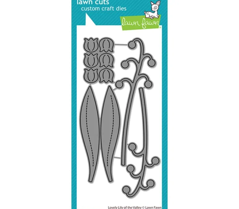 Lawn Fawn Die – Lovely Lily of the Valley