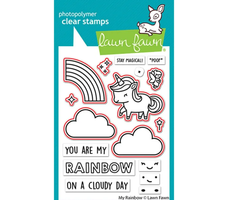 Lawn Fawn Die – My Rainbow