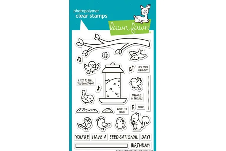 Lawn Fawn Dies Build-A-Bird Feeder