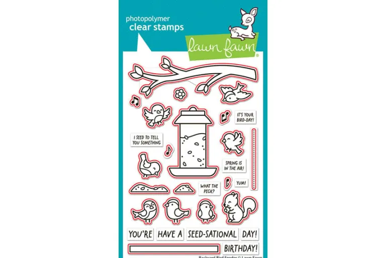 Lawn Fawn Dies Build-A-Bird Feeder