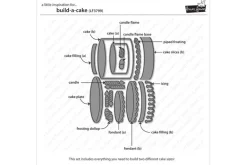 Lawn Fawn Die Set – Build-A-Cake