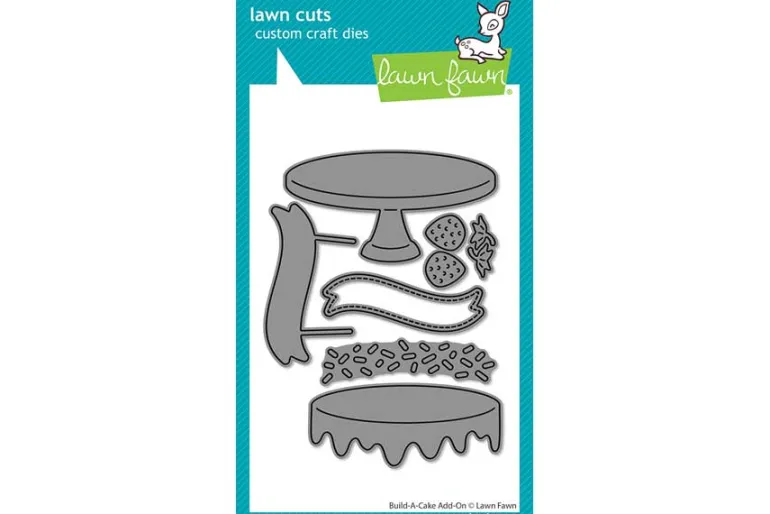 Lawn Fawn Die Set – Build-A-Cake Add-On