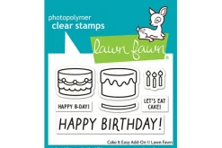 Lawn Fawn Die Set – Cake it Easy