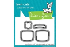 Lawn Fawn Die Set – Cake it Easy Add-On