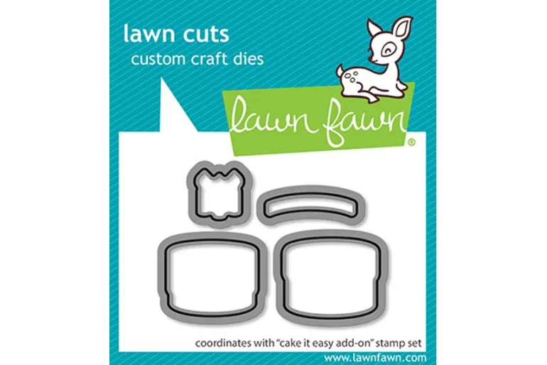 Lawn Fawn Die Set – Cake it Easy Add-On