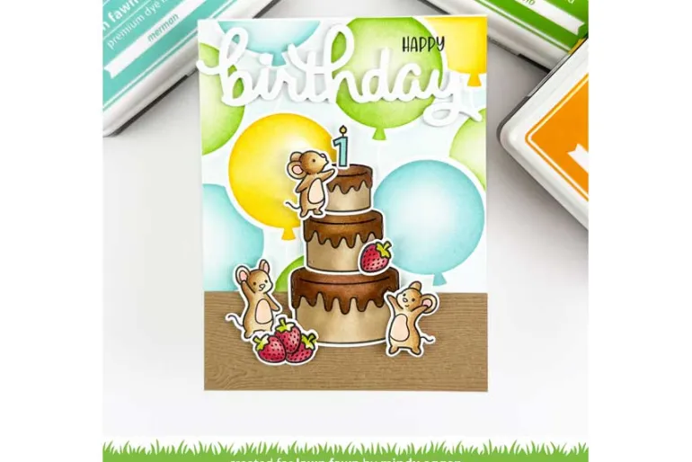 Lawn Fawn Die Set – Cake it Easy Add-On