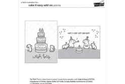 Lawn Fawn Die Set – Cake it Easy Add-On