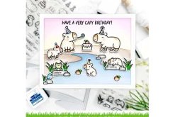 Lawn Fawn Die Set – Capybaras! Add-On