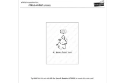 Lawn Fawn Die Set – Rhino-Mite!