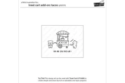 Lawn Fawn Die Set – Treat Cart