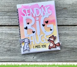 Lawn Fawn Dies – Giant Sending Big Hugs