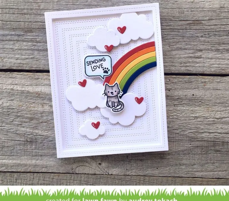 Lawn Fawn Dies – Just Stitching Double Rectangles