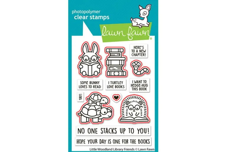 Lawn Fawn Dies Little Woodland Library Friends