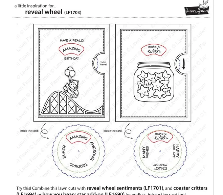 Lawn Fawn Dies – Reveal Wheel