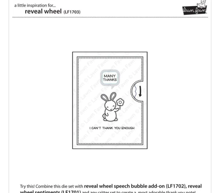 Lawn Fawn Dies – Reveal Wheel