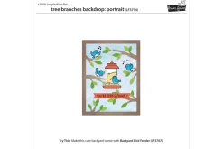 Lawn Fawn Dies Tree Branches Border