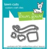 Lawn Fawn lawn Cuts Die – Little Woodland Library Addon