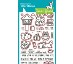 Lawn Fawn lawn Cuts Die – Little Woodland Library