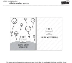 Lawn Fawn Stamp – All The Smiles