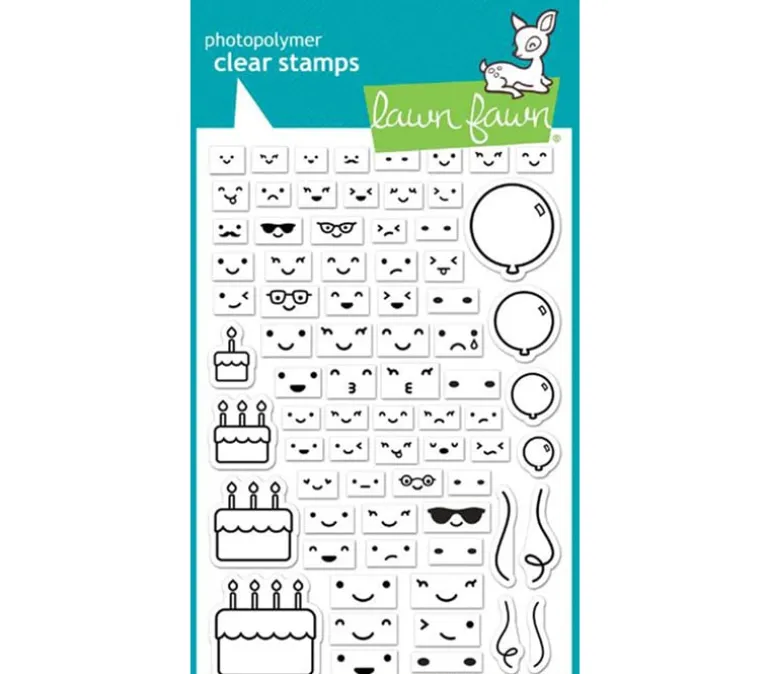 Lawn Fawn Stamp – All The Smiles