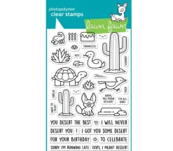 Lawn Fawn Stamp – Critters in the Desert