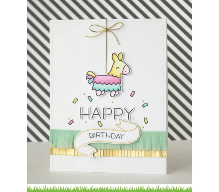 Lawn Fawn Stamp – Happy Happy Happy