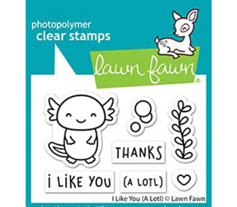 Lawn Fawn Stamp – I Like You (A Lotl)