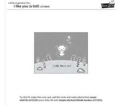 Lawn Fawn Stamp – I Like You (A Lotl)