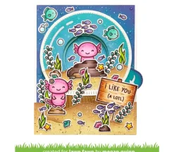 Lawn Fawn Stamp – I Like You (A Lotl)