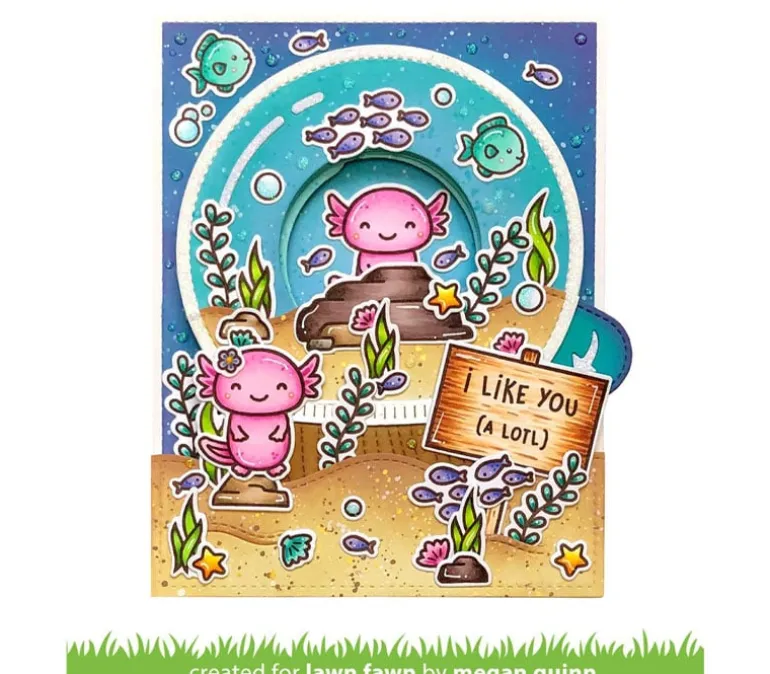 Lawn Fawn Stamp – I Like You (A Lotl)