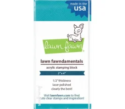 Lawn Fawn Stamping Block – 2-inch x 4-inch – Rectangle