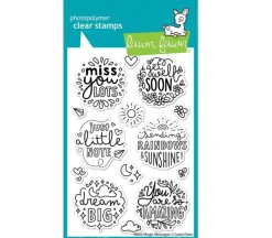 Lawn Fawn Stamp – More Magic Messages