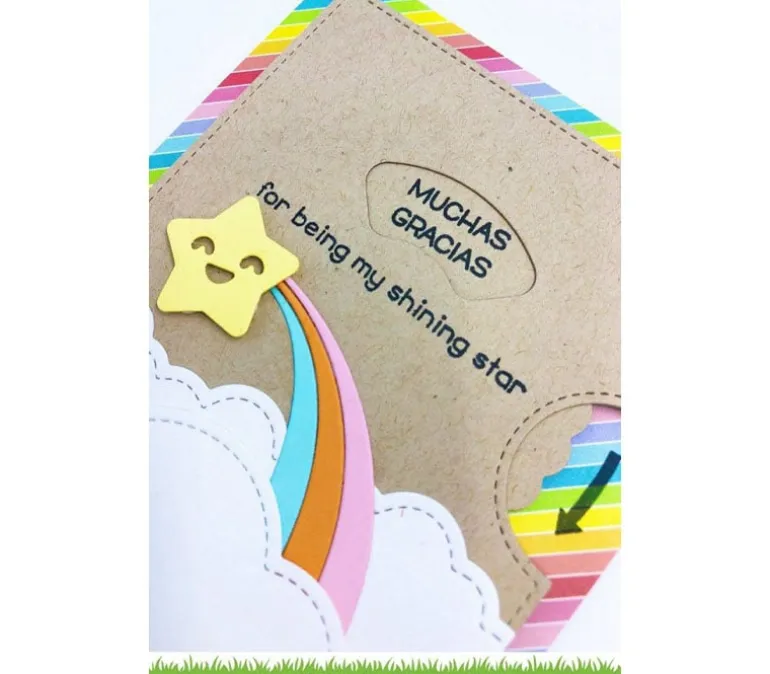 Lawn Fawn Stamp – Reveal Wheel Sentiments