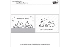 Lawn Fawn Stamp Set – Capybaras! Add-On