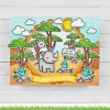 Lawn Fawn Stamp Set – Rhino-Mite!