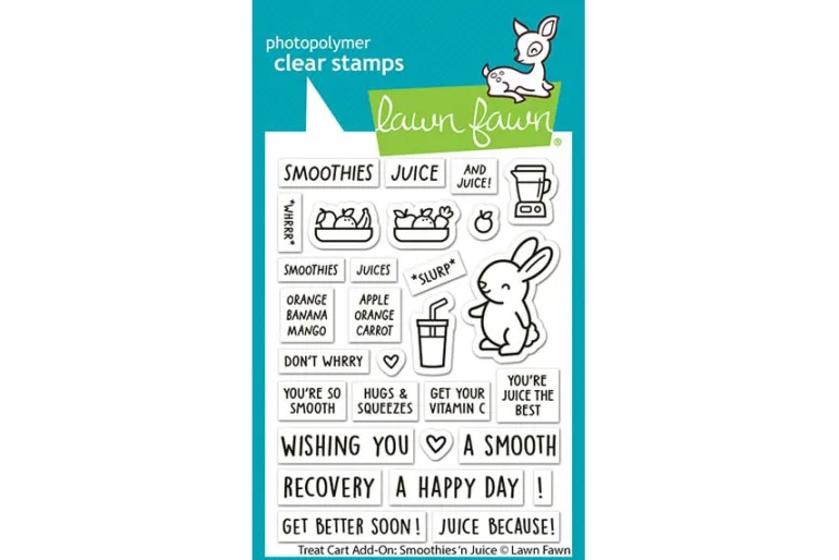 Lawn Fawn Stamp Set – Treat Cart Tacos Add-On