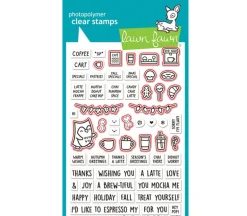 Lawn Fawn Stamp Set – Treat Cart Tacos Add-On