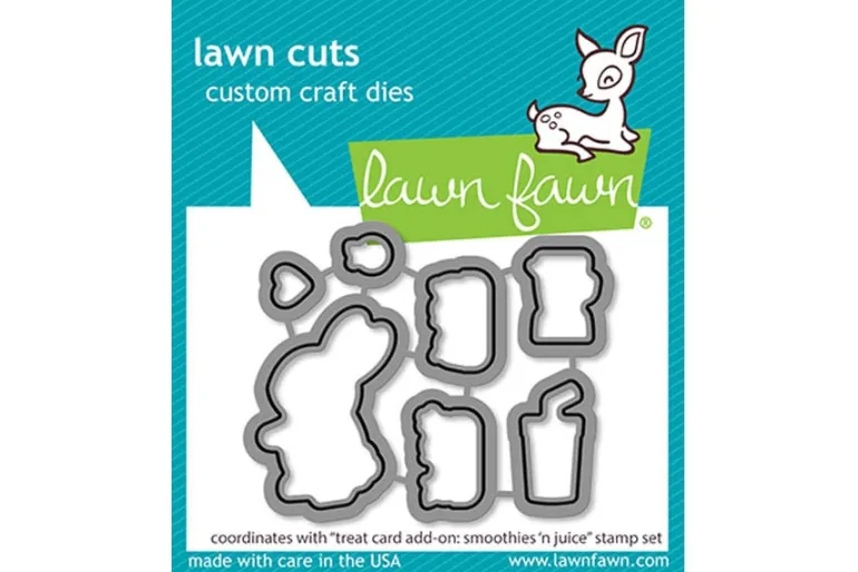Lawn Fawn Stamp Set – Treat Cart Tacos Add-On