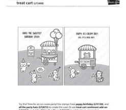 Lawn Fawn Stamp Set – Treat Cart