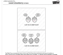 Lawn Fawn Stamp – Sweet Strawberry